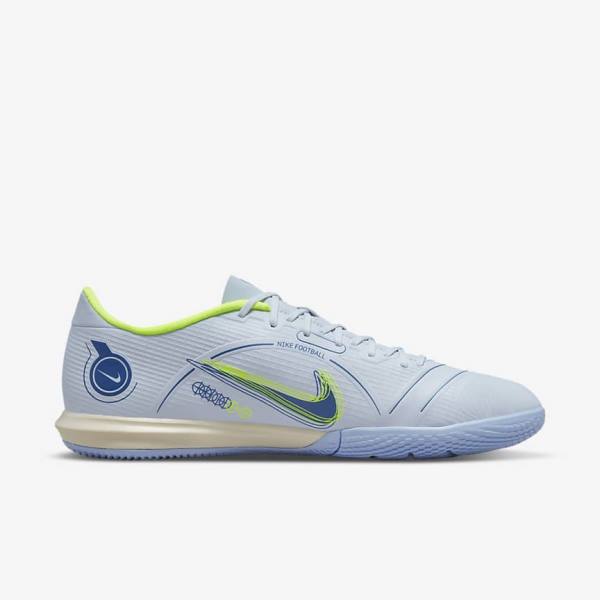 Nike Mercurial Vapor 14 Academy IC Indoor Court Kopačky Damske Siva Svetlo Modre Modre | NK053CPH