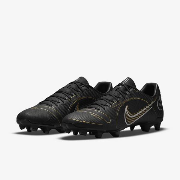 Nike Mercurial Vapor 14 Academy MG Multi-Ground Kopačky Panske Čierne Metal Strieborne Siva Metal Zlate | NK507MQJ