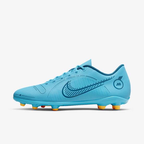 Nike Mercurial Vapor 14 Club MG Multi-Ground Kopačky Panske Modre Oranžové | NK140SAQ