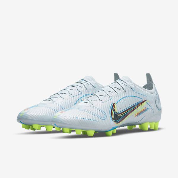 Nike Mercurial Vapor 14 Elite AG Artificial-Grounds Kopačky Damske Siva Svetlo Modre Oranžové Modre | NK905SGY