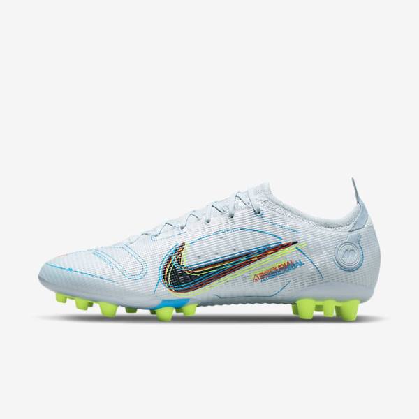 Nike Mercurial Vapor 14 Elite AG Artificial-Grounds Kopačky Damske Siva Svetlo Modre Oranžové Modre | NK905SGY