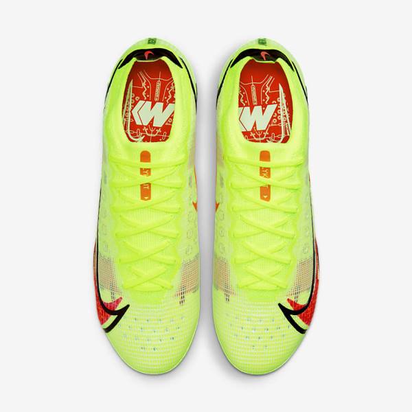 Nike Mercurial Vapor 14 Elite FG Firm-Ground Kopačky Damske Čierne Svetlo Červené | NK146SPH