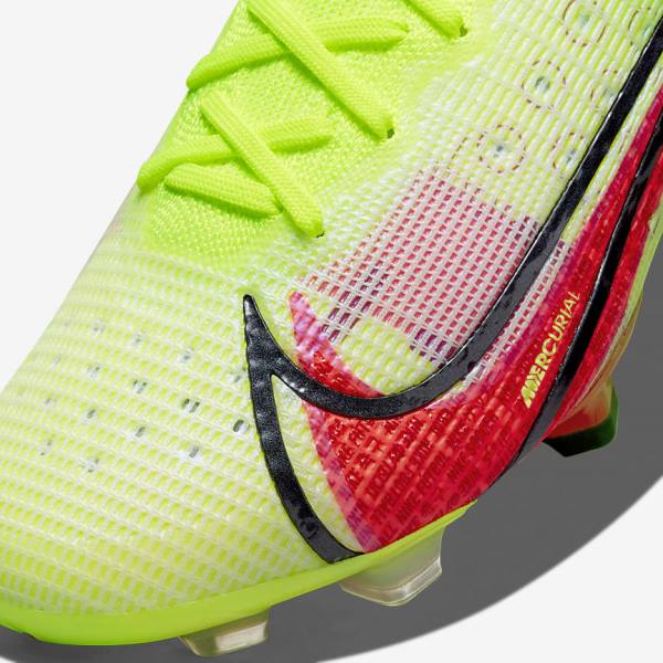 Nike Mercurial Vapor 14 Elite FG Firm-Ground Kopačky Damske Čierne Svetlo Červené | NK146SPH