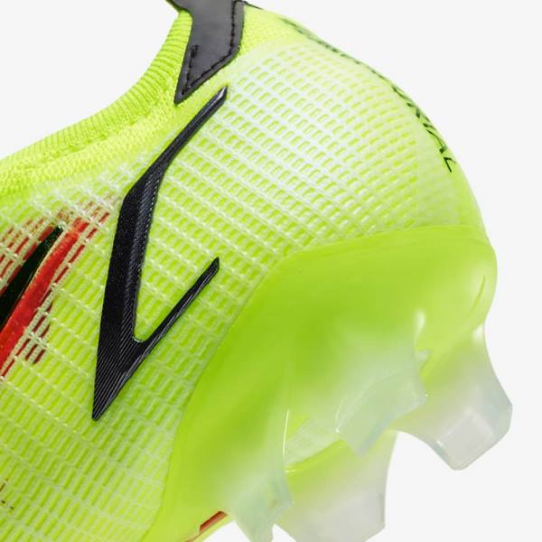 Nike Mercurial Vapor 14 Elite FG Firm-Ground Kopačky Damske Čierne Svetlo Červené | NK146SPH