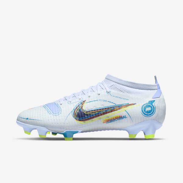 Nike Mercurial Vapor 14 Pro FG Firm-Ground Kopačky Damske Siva Svetlo Modre Modre | NK971FOT