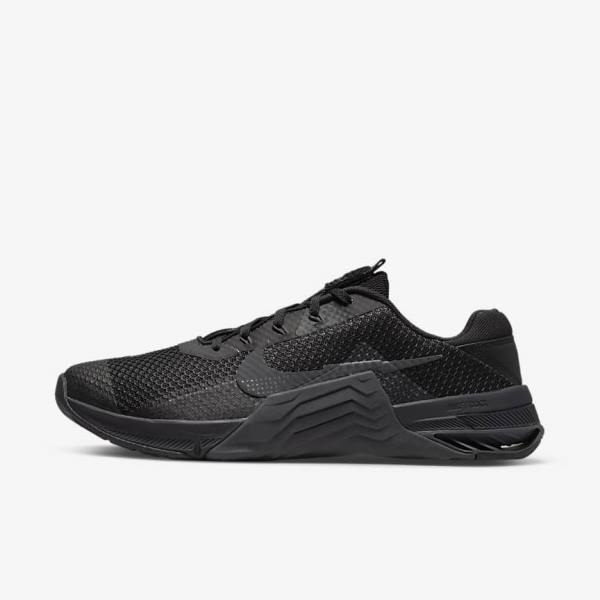 Nike Metcon 7 Botasky Panske Čierne Tmavo Siva | NK824VCB