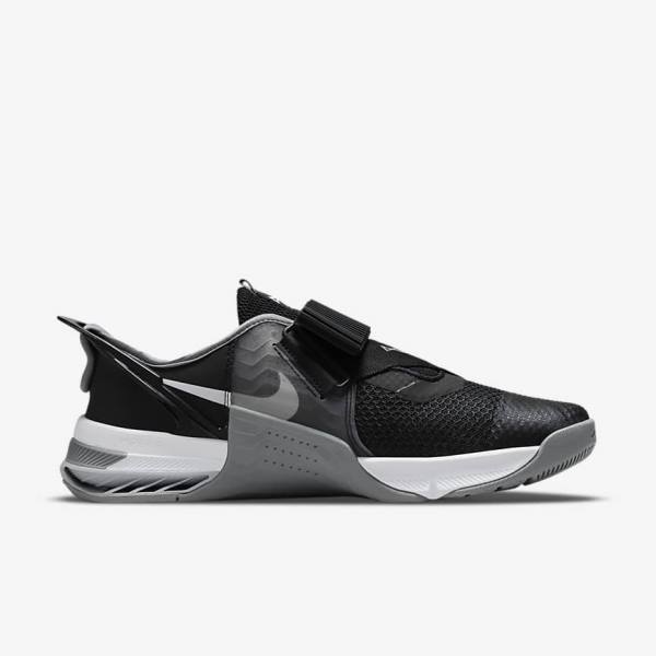 Nike Metcon 7 FlyEase Botasky Damske Čierne Siva Biele Platina | NK708XYU