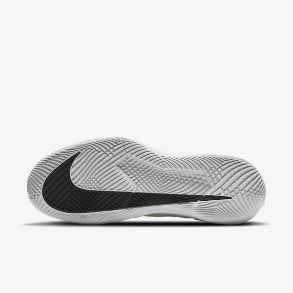 Nike NikeCourt Air Zoom Vapor Pro Hard-Court Tenisove Tenisky Panske Biele Čierne | NK394DNU