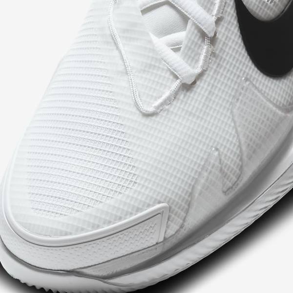 Nike NikeCourt Air Zoom Vapor Pro Hard-Court Tenisove Tenisky Panske Biele Čierne | NK394DNU