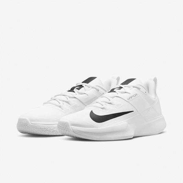 Nike NikeCourt Vapor Lite Hard Court Tenisove Tenisky Panske Biele Čierne | NK710QEK