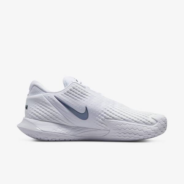 Nike NikeCourt Zoom Vapor Cage 4 Rafa Hard Court Tenisove Tenisky Panske Biele Čierne | NK631JUZ