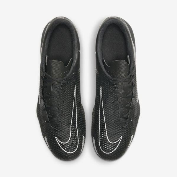 Nike Phantom GT2 Club MG Multi-Ground Kopačky Panske Čierne Tmavo Siva Metal Strieborne | NK083JOC