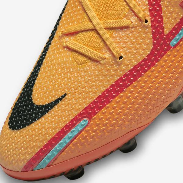 Nike Phantom GT2 Dynamic Fit Elite AG-Pro Artificial-Grass Kopačky Damske Oranžové Svetlo Červené Čierne | NK512ANG