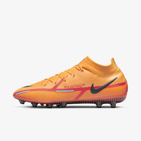 Nike Phantom GT2 Dynamic Fit Elite AG-Pro Artificial-Grass Kopačky Damske Oranžové Svetlo Červené Čierne | NK512ANG