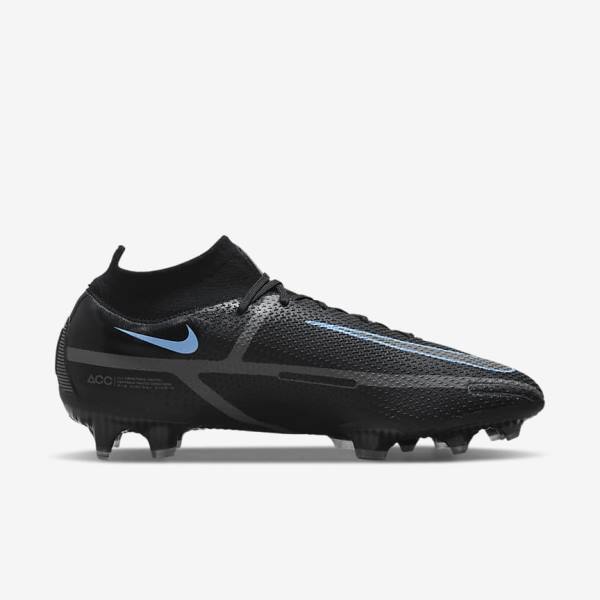 Nike Phantom GT2 Dynamic Fit Elite FG Firm-Ground Kopačky Panske Čierne Siva | NK056ZNU