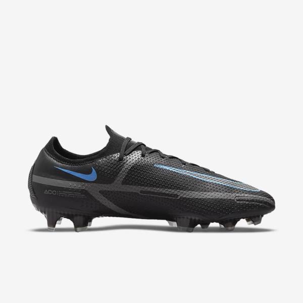 Nike Phantom GT2 Elite FG Firm-Ground Kopačky Damske Čierne Siva | NK019RMC