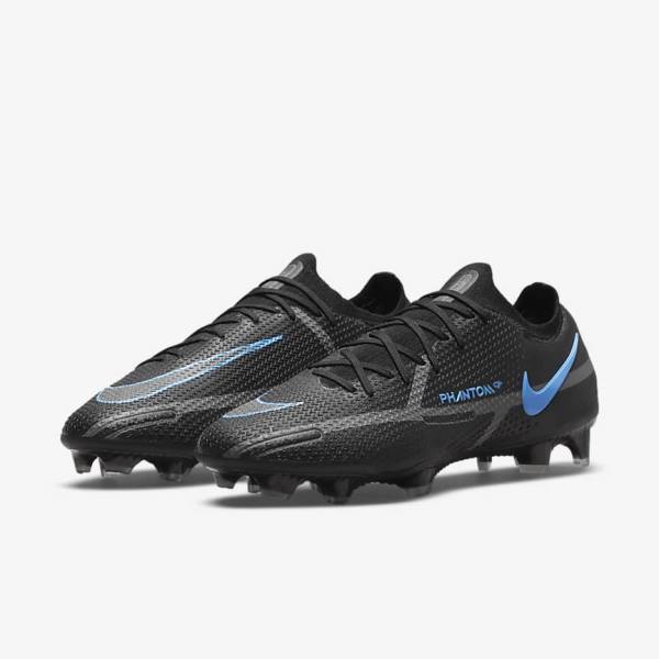 Nike Phantom GT2 Elite FG Firm-Ground Kopačky Damske Čierne Siva | NK019RMC