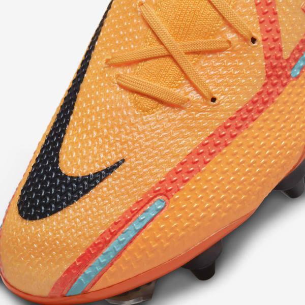 Nike Phantom GT2 Elite SG-Pro AC Soft-Ground Kopačky Damske Oranžové Svetlo Červené Čierne | NK480RTN