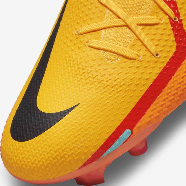 Nike Phantom GT2 Pro Dynamic Fit FG Firm-Ground Kopačky Panske Oranžové Svetlo Červené Čierne | NK046AYM