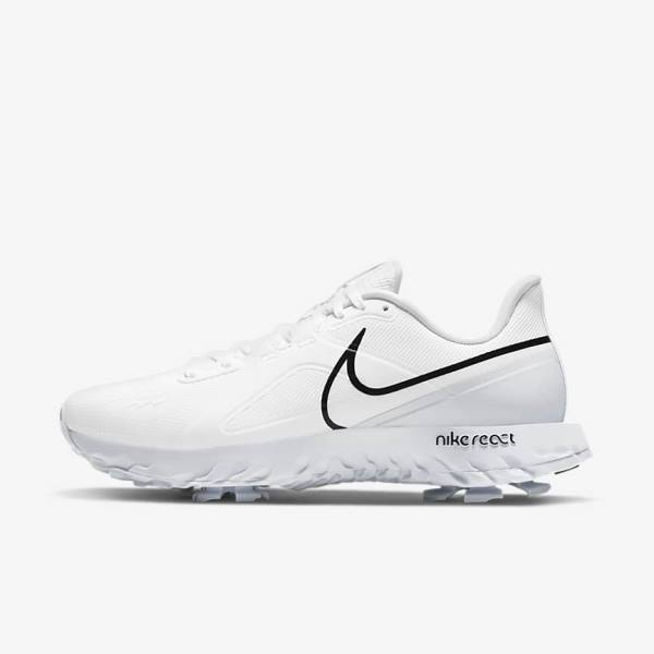 Nike React Infinity Pro Golfove Topanky Damske Biele Metal Platina Čierne | NK471ANV