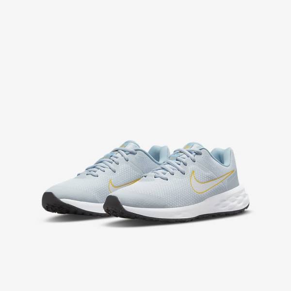 Nike Revolution 6 Older Cestne Bežecké Tenisky Detske Modre Viacfarebný | NK519XUA