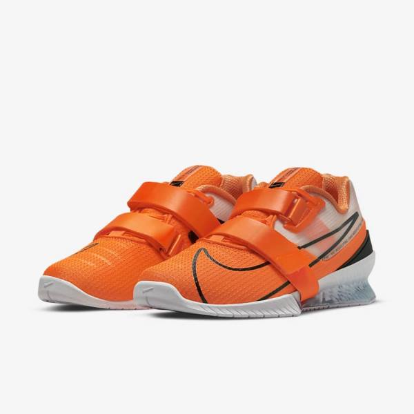 Nike Romaleos 4 Botasky Damske Oranžové Biele Čierne | NK962MAW