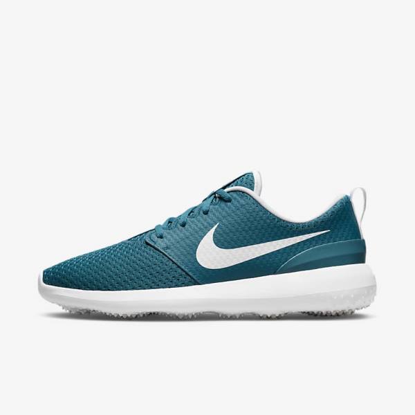 Nike Roshe G Golfove Topanky Panske Čierne Biele | NK943SIJ