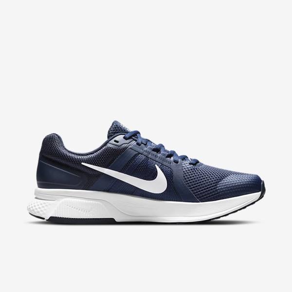 Nike Run Swift 2 Cestne Bežecké Tenisky Panske Námornícka Modrá Obsidian Biele | NK860HAQ