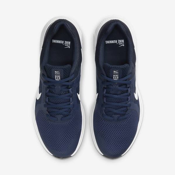 Nike Run Swift 2 Cestne Bežecké Tenisky Panske Námornícka Modrá Obsidian Biele | NK860HAQ