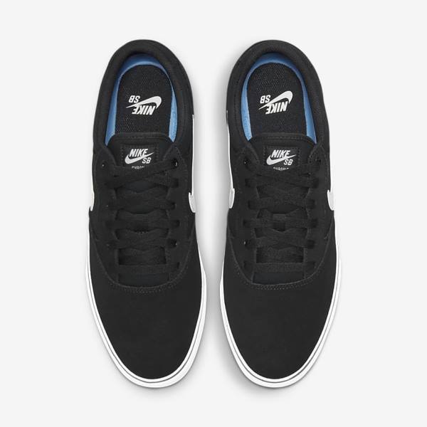 Nike SB Chron 2 Skate Tenisky Panske Čierne Biele | NK963APJ