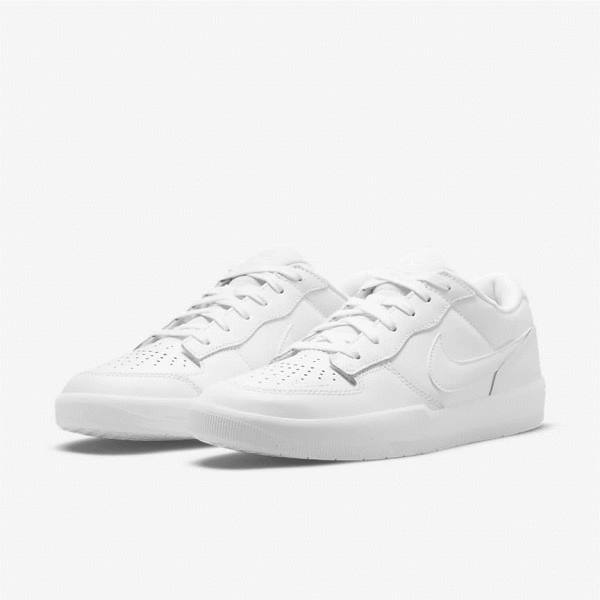 Nike SB Force 58 Premium Skate Tenisky Damske Biele | NK519OCQ