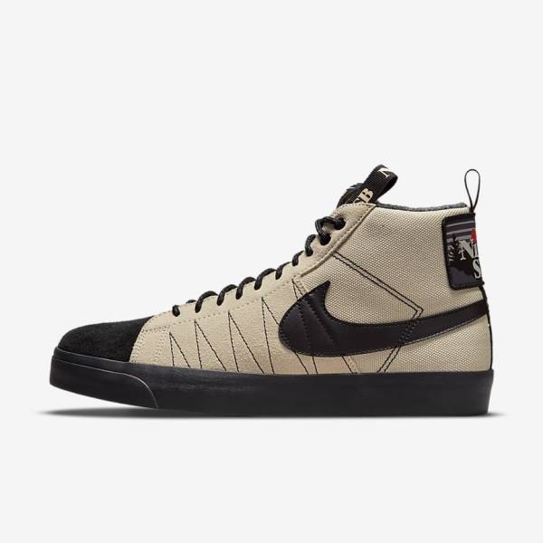 Nike SB Zoom Blazer Stredne Premium Skate Tenisky Damske Oranžové Čierne | NK268YTK