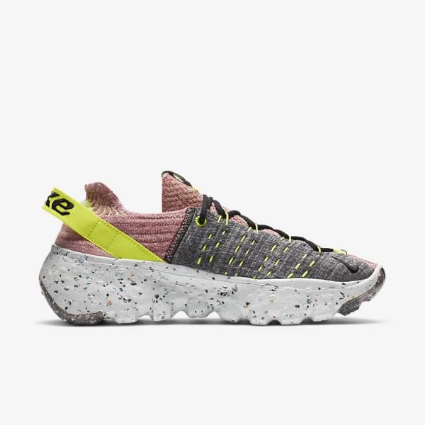 Nike Space Hippie 04 Tenisky Damske Citrón Svetlo Ruzove Čierne | NK145RHO