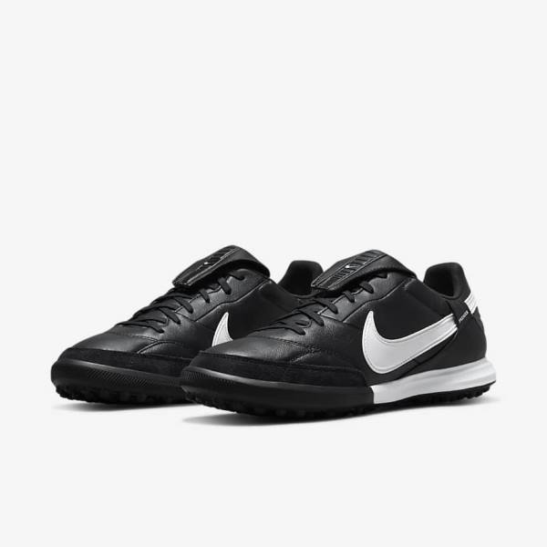 Nike The Premier 3 TF Artificial-Turf Kopačky Panske Čierne Biele | NK975YEW