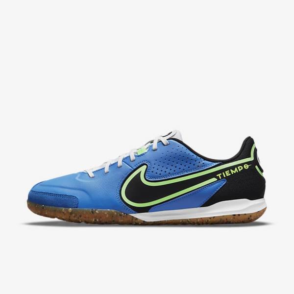 Nike Tiempo Legend 9 Academy IC Indoor-Court Kopačky Damske Svetlo Modre Svetlo Zelene Hnede Čierne | NK503WIS