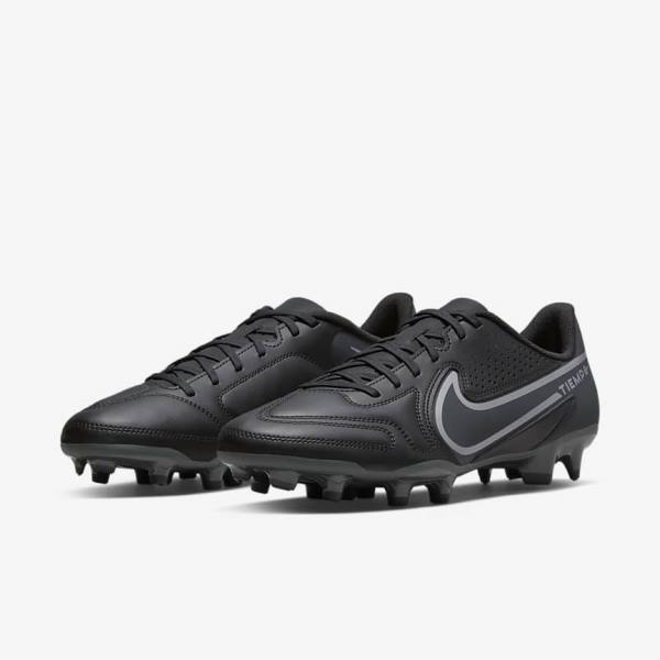 Nike Tiempo Legend 9 Club MG Multi-Ground Kopačky Damske Čierne Tmavo Siva | NK156MPE