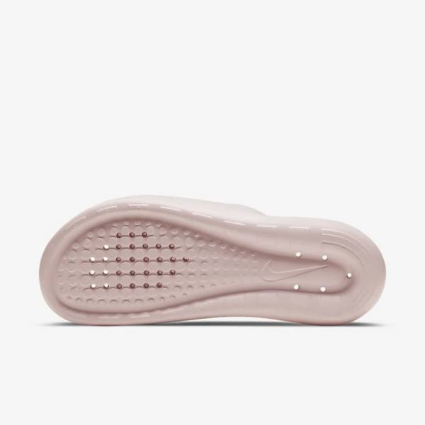 Nike Victori One Shower Slapky Damske Ruzove Ruzove Biele | NK690UKN