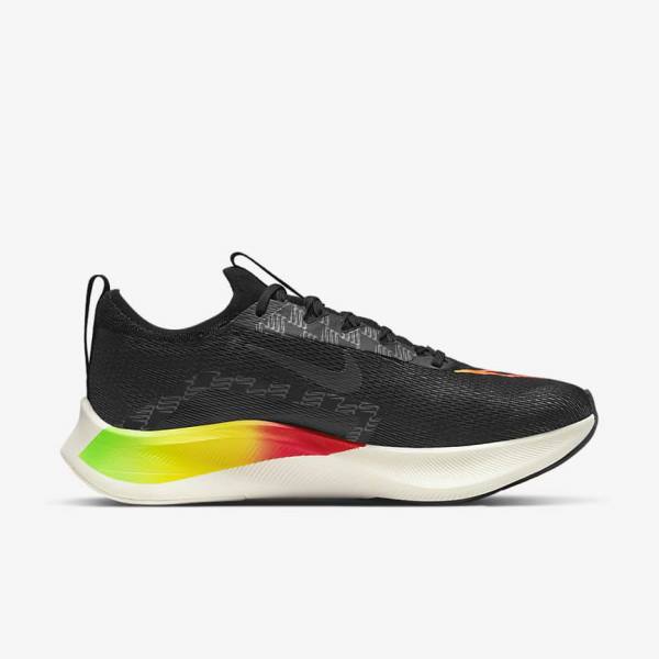 Nike Zoom Fly 4 Cestne Bežecké Tenisky Panske Oranžové Čierne | NK873LNE