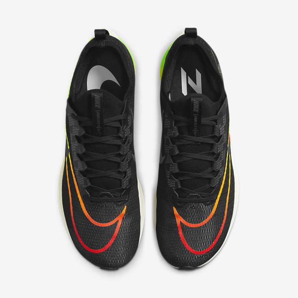 Nike Zoom Fly 4 Cestne Bežecké Tenisky Panske Oranžové Čierne | NK873LNE