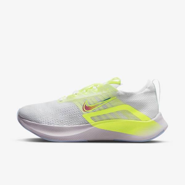 Nike Zoom Fly 4 Premium Cestne Bežecké Tenisky Damske Čierne Tmavo Siva Biele | NK429DMX