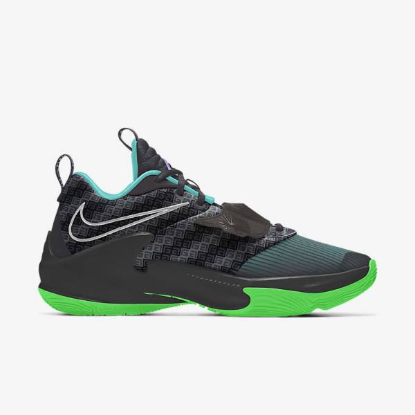 Nike Zoom Freak 3 By You Custom Basketbalove Tenisky Panske Viacfarebný | NK578FGC