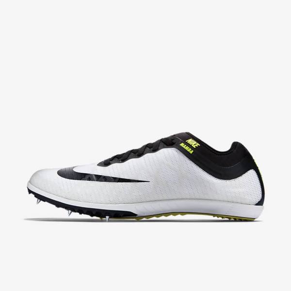 Nike Zoom Mamba 3 Unisex Distance Spike Bežecké Tenisky Panske Biele Čierne | NK410JUQ