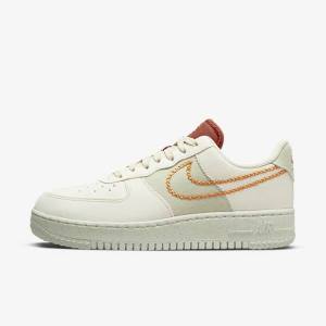 Nike Air Force 1 07 Low Tenisky Damske Olivovo Zelená Žlté | NK571HBM