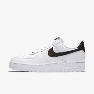 Nike Air Force 1 07 Tenisky Damske Biele Čierne Biele | NK659SPW