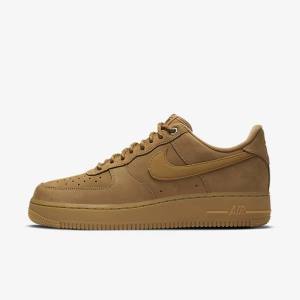 Nike Air Force 1 07 WB Tenisky Panske Svetlo Hnede Čierne | NK457KMV