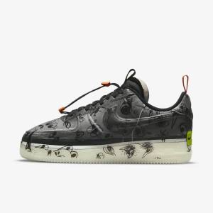 Nike Air Force 1 Experimental Tenisky Panske Čierne Biele | NK052GVA