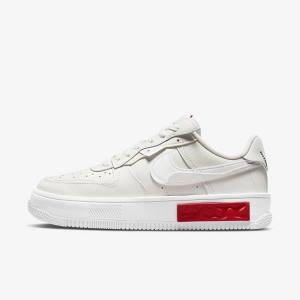 Nike Air Force 1 Fontanka Tenisky Damske Biele Červené | NK149PYD