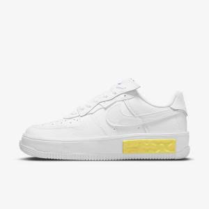 Nike Air Force 1 Fontanka Tenisky Damske Biele Žlté Biele | NK789VOY