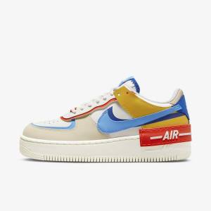 Nike Air Force 1 Shadow Tenisky Damske Kráľovská Modrá Oranžové Modre | NK087BEM