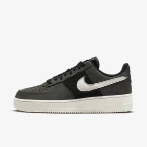 Nike Air Force 1 Tenisky Damske Čierne Svetlo Béžové | NK718REW